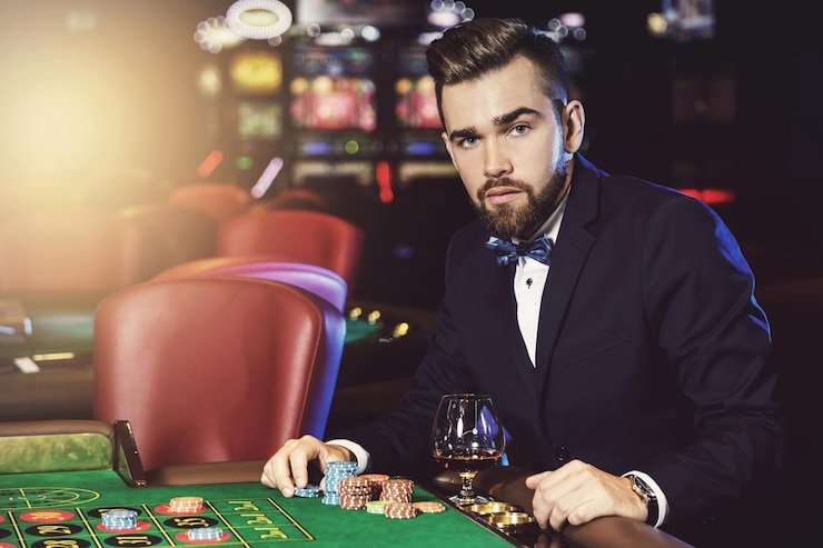 Papan permainan VIP Roulette dengan zona taruhan yang jelas dan antarmuka penempatan taruhan intuitif